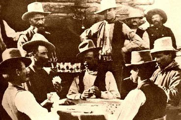 покер в старые времена